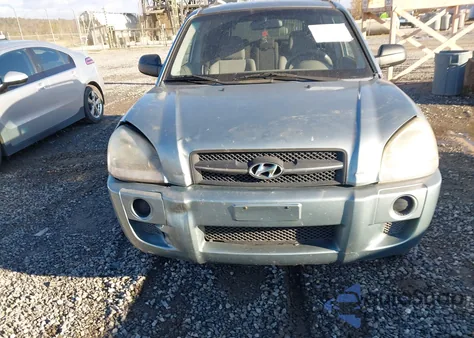 2008 Hyundai Tucson Gls из США, поврежденный, VIN KM8JM12B48U734055